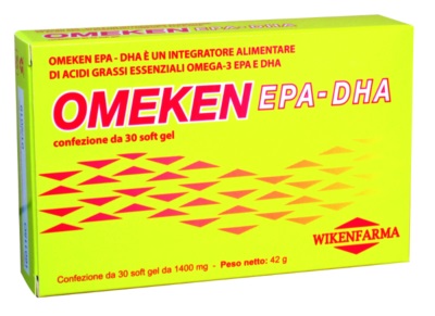 OMEKEN EPA/DHA 30 PERLE BLISTER 42 G - farmacia187.it