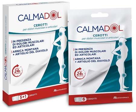 CALMADOL CEROTTO 6 PEZZI - farmacia187.it