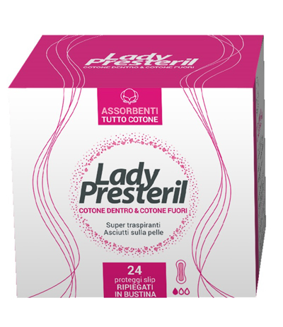 LADY PRESTERIL COTTON POWER PROTEGGI SLIP POCKET ANATOMICI RIPIEGATI PROMO 24 PEZZI - farmacia187.it