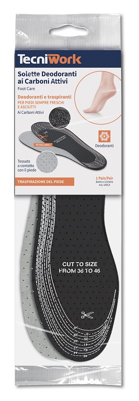 SOLETTE DEODORANTI AI CARBONI ATTIVI 1 PAIO - farmacia187.it