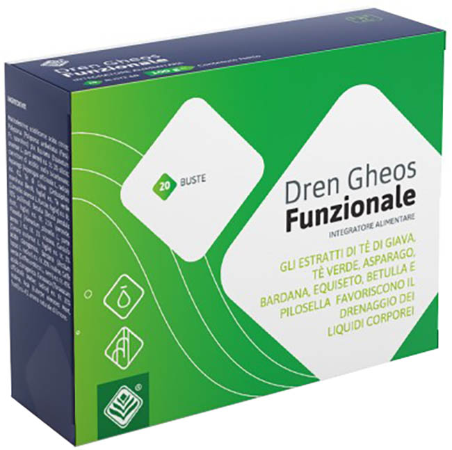 DREN GHEOS FUNZIONALE 20 BUSTINE - farmacia187.it