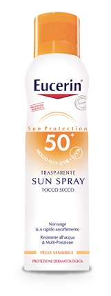 EUCERIN SUN SPRAY TOCCO SECCO SPF50 200 ML - farmacia187.it