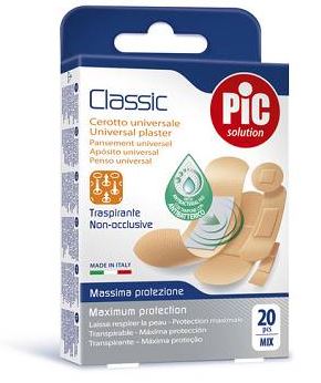 CEROTTO PIC CLASSIC MIX ANTIBATTERICO 20 PEZZI - farmacia187.it