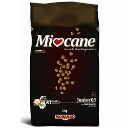 MIOCANE JUNIOR 0,1 CARNI BIANCHE 3 KG - farmacia187.it