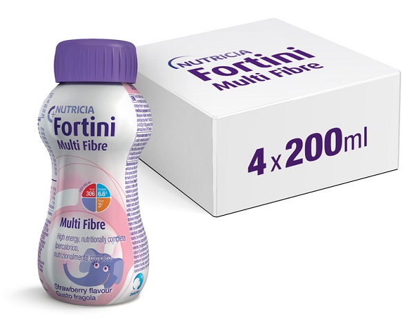 FORTINI MULTI FIBRE GUSTO FRAGOLA 200 ML - farmacia187.it