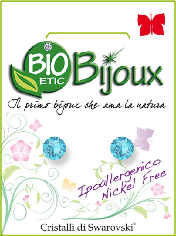 ORECCHINO XIRIUS 5,1MM ACQUAMARINA - farmacia187.it