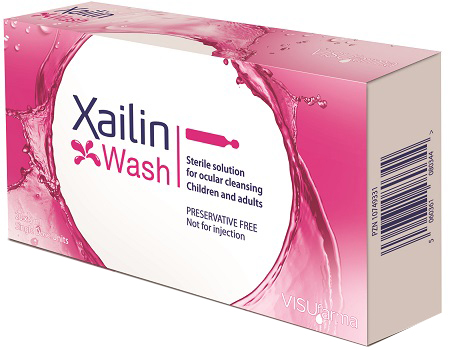 XAILIN WASH SOLUZIONE STERILE OCULARE 20 FLACONCINI 5 ML MONODOSE - farmacia187.it