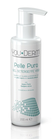 YOUDERM PELLE PURA GEL DETERGENTE VISO 200 ML - farmacia187.it