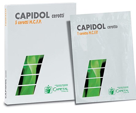 CEROTTO DERMICO CAPIDOL HIGH CONCENTRATION FROZEN PHOSPHOLIPO 5 CEROTTI - farmacia187.it