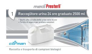 CONTENITORE URINA 24 ORE MEDIPRESTERIL - farmacia187.it