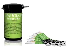 STRISCE MISURAZIONE GLICEMIA ONETOUCH SELECT PLUS 25 STRISCE - farmacia187.it