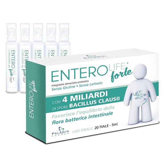 ENTEROLIFE FORTE 4 MILIARDI 20 FIALE DA 5 ML - farmacia187.it