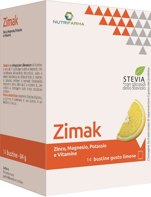 ZIMAK 14 BUSTE 6 G LIMONE - farmacia187.it