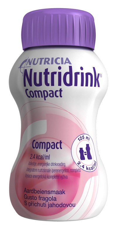 NUTRIDRINK COMPACT FRAGOLA 4X125 ML - farmacia187.it