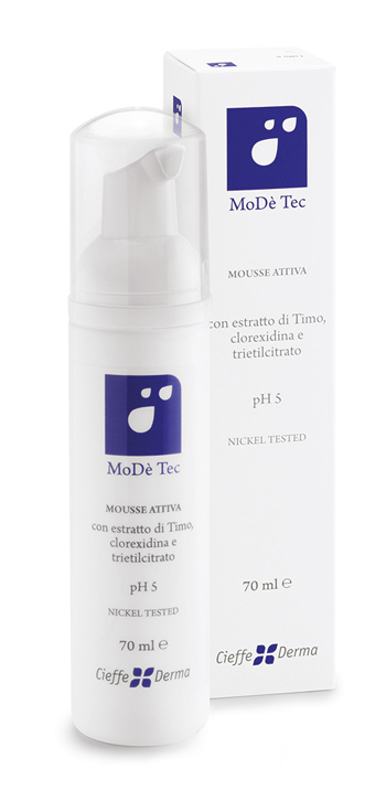 MODE' TEC MOUSSE ATTIVA 70 ML - farmacia187.it
