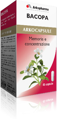 ARKO CAPSULE BACOPA 45 CAPSULE VEG - farmacia187.it