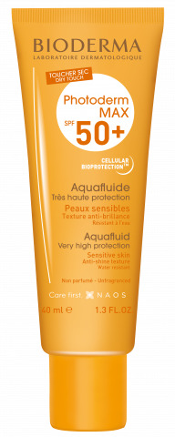 PHOTODERM MAX AQUAFLUID NP FLUIDO SOLARE SPF 50+ UVA 24 40 ML - farmacia187.it