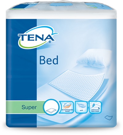 TRAVERSA PER INCONTINENZA NON RIMBOCCABILE TENA BED SUPER 60X90CM 35 PEZZI - farmacia187.it