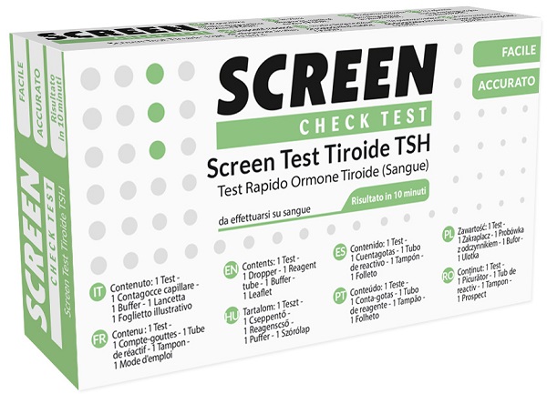 SCREEN TEST RAPIDO ORMONE TIROIDE-STIMOLANTE TSH NEL SANGUE - farmacia187.it