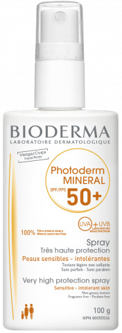 PHOTODERM MINERAL SPF50+ SPRAY 100 ML PROTEZIONE PELLE ATOPICA O ALLERGICA - farmacia187.it
