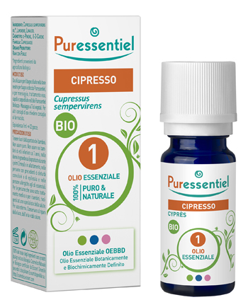 PURESSENTIEL CIPRESSO OLIO ESSENZIALE BIO 10 ML - farmacia187.it
