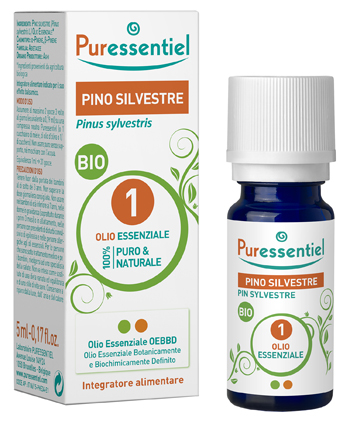PURESSENTIEL PINO SILVESTRE OLIO ESSENZIALE BIO 5 ML - farmacia187.it