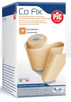 BENDA ELASTICA PIC CO FIX AUTOADESIVA 6X5CM MEDIUM - farmacia187.it