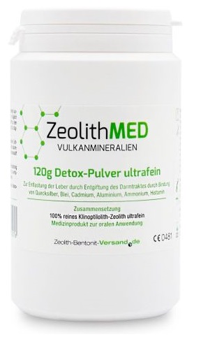 ZEOLITHMED MINERALI VULCANICI DETOX POLVERE ULTRAFINE 120 G - farmacia187.it
