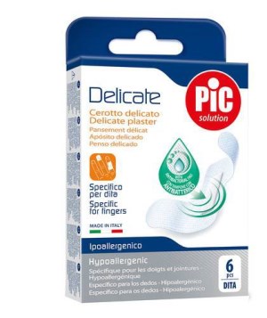 CEROTTO PIC DELICATE DITA ANTIBATTERICO 6 PEZZI - farmacia187.it