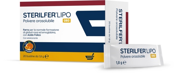 STERILFER LIPO ORO 20 BUSTINE - farmacia187.it