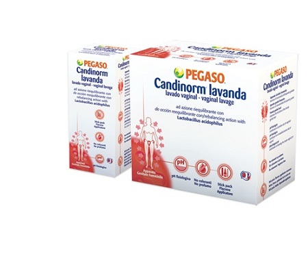 CANDINORM LAVANDA VAGINALE 4 FLACONE 10 ML + 4 STICK PACK MONODOSE 1,5 G + 4 APPLICATORI STERILI MONOUSO - farmacia187.it