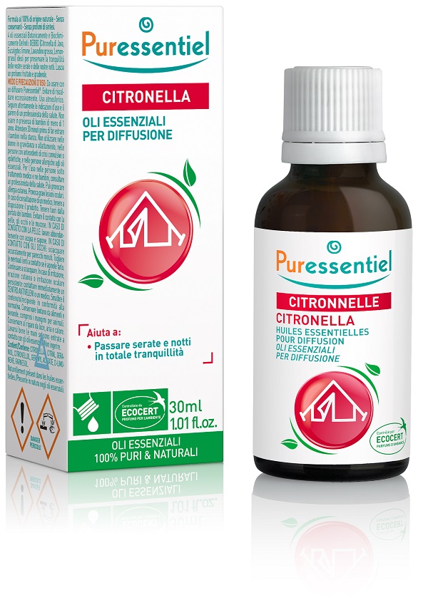 PURESSENTIEL MISCELA CITRONELLA 30 ML - farmacia187.it