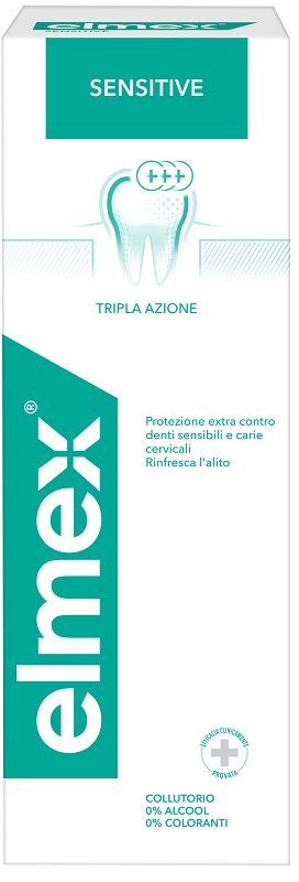ELMEX SENSITIVE COLLUTORIO 400 ML - farmacia187.it