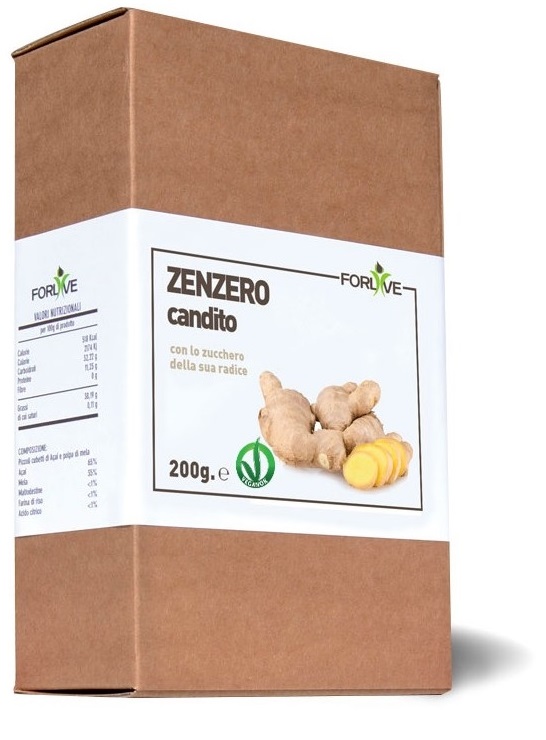 ZENZERO CANDITO 200 G - farmacia187.it