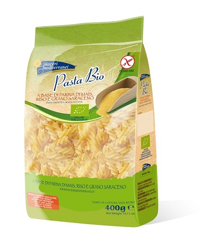 PIACERI MEDITERRANEI FUSILLI BIO 400 G - farmacia187.it