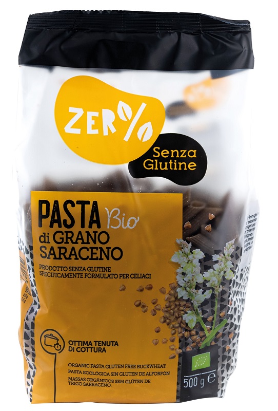 ZERO% GLUTINE PENNE DI GRANO SARACENO BIO 500 G - farmacia187.it