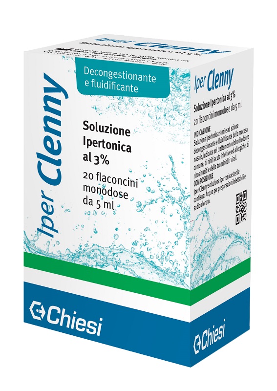 IPER CLENNY SOLUZIONE IPERTONICA MONODOSE 20 FLACONI 2 ML - farmacia187.it