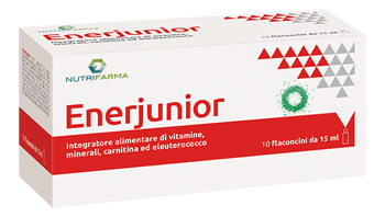ENER JUNIOR 10 FLACONCINI 15 ML - farmacia187.it