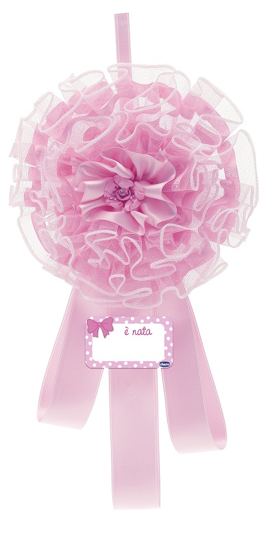 CHICCO ANNUNCIO NASCITA FIOCCO ROSA - farmacia187.it