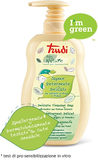 TRUDI BABY NATURE SAPONE DETERGENTE DELICATO 400 ML - farmacia187.it