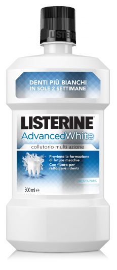 LISTERINE ADVANCE WHITE 500 ML - farmacia187.it