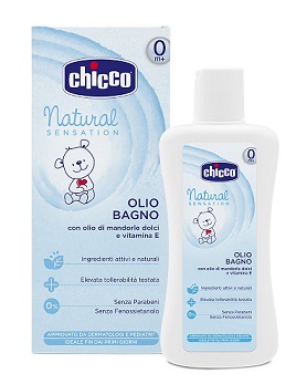 CHICCO OLIO BAGNO NATURAL SENSATION 200 ML - farmacia187.it