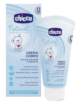 CHICCO CREMA CORPO NATURAL SENSATION 150 ML - farmacia187.it