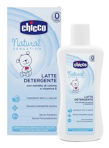 CHICCO LATTE DETERGENTE NATURAL SENSATION 500 ML - farmacia187.it
