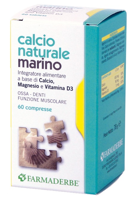 SALCIO NATURALE MARINO 60 COMPRESSE - farmacia187.it