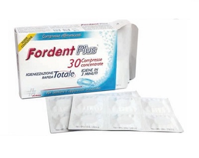 FORDENT PLUS 30 COMPRESSE CONCENTRATE PER DENTIERE E APPARECCHI ORTODONTICI - farmacia187.it
