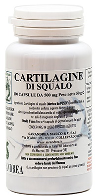 CARTILAGINE DI SQUALO 100 CAPSULE - farmacia187.it