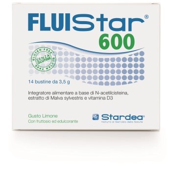 FLUISTAR 600 14 BUSTINE 3,5 G - farmacia187.it