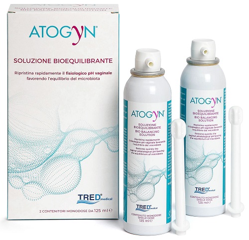 ATOGYN DISPOSITIVO IGIENE VAGINALE E RIPRISTINO PH FISIOLOGICO BAG ON VALVE 2 PEZZI DA 125ML - farmacia187.it