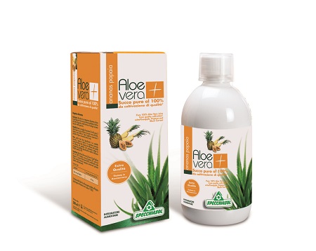 SUCCO ALOEVERA+ ANANAS/PAPAIA 1000 ML - farmacia187.it